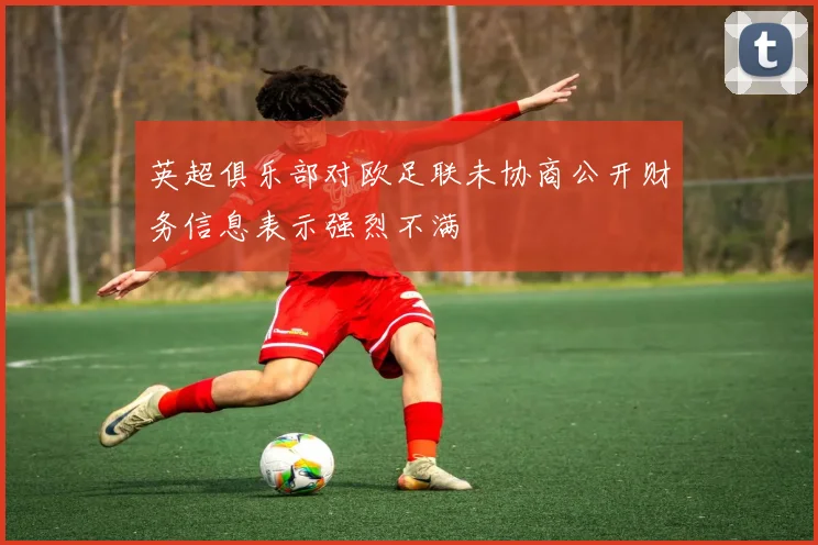 英超俱乐部对欧足联未协商公开财务信息表示强烈不满
